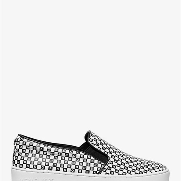Michael Kors Logo Slip-On Sneakers - Picture 2 of 5